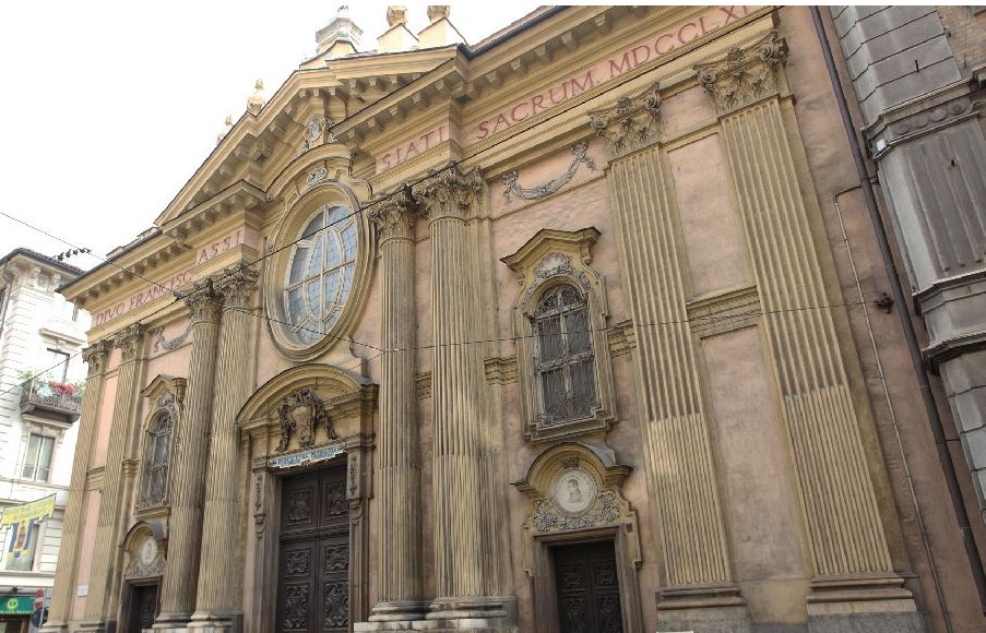 La chiesa di San Francesco D’Assisi a Torino